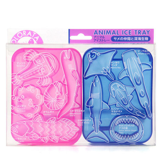 Sharks and Deep-Sea Creatures Ice Tray