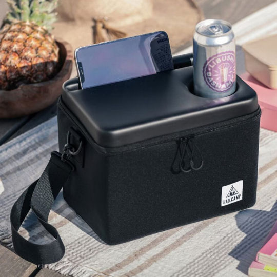 Hao Camp Cooler with Phone and Drink Holder