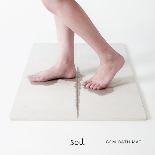 Keisodo Soil Diatom Bath Mat Gem