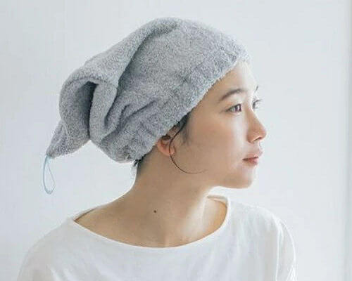 Bear Hair-Drying Towel Hat